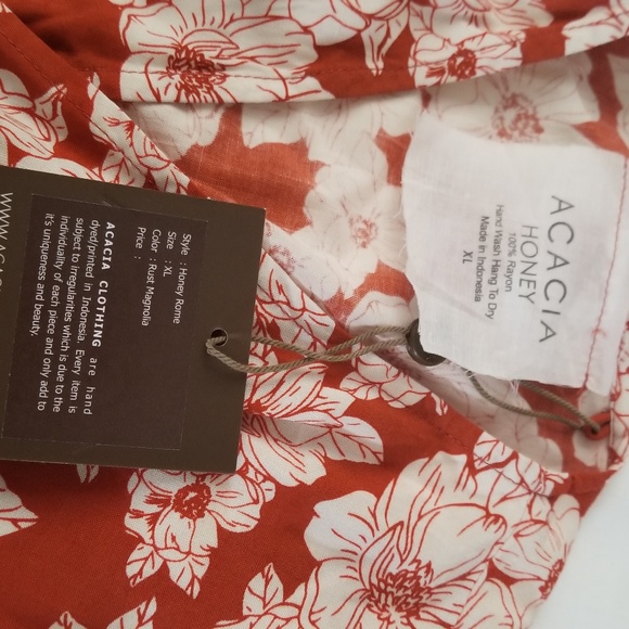 HONEY ROME WRAP DRESS ACACIA SWIM - Picture 2 of 7